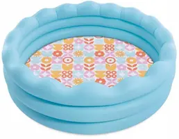 Intex opblaasbaar kinderzwembad wavy edge Ø168x46cm