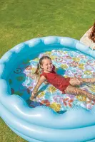 Intex opblaasbaar kinderzwembad wavy edge Ø168x46cm - afbeelding 2