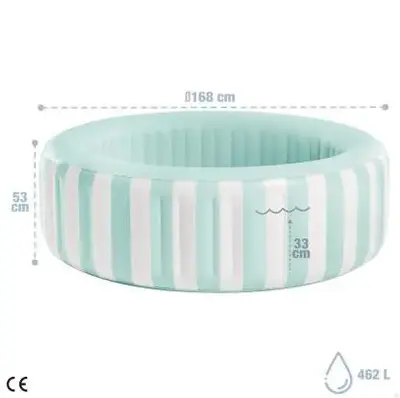 Intex opblaasbaar zwembad coastal luxe Ø168x53cm - afbeelding 5