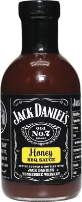 Jack daniels honey bbq sauce - 250 ml - afbeelding 1