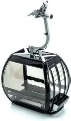 Jägerndorfer Gondel Omega IV voor 10 pers. zwart 1:32