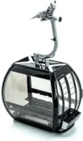 Jägerndorfer Gondel Omega IV voor 10 pers. zwart 1:32