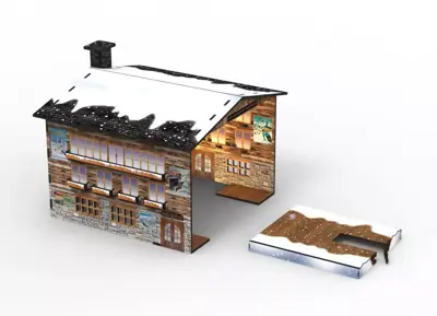 Jägerndorfer Kabelbaan station cover led 1:32 - afbeelding 3