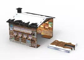 Jägerndorfer Kabelbaan station cover led 1:32 - afbeelding 3