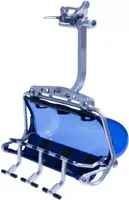 Jägerndorfer zetel 6 pers. blauw/zwart 1:32 - afbeelding 1
