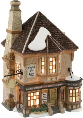 Joseph Edward Tea Shoppe- Dickens Village Illuminated Building