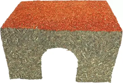 JR Farm knaagdier hooihuis met wortel 350g - M - afbeelding 3