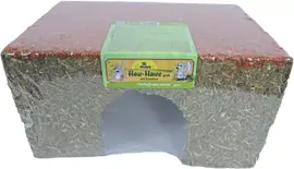 JR Farm knaagdier hooihuis met wortel 650g - L - afbeelding 2