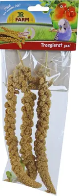 JR Farm parkiet &amp; grote parkiet trosgierst geel, 75 gram. 18681  - afbeelding 1