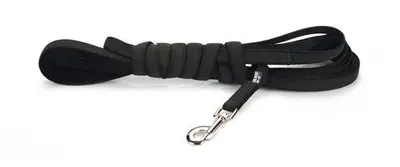 Julius K9 hondenriem antisliplijn+handvat nylon 1000x2cm zwart