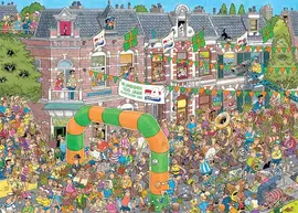 Jumbo - Jan van Haasteren - Nijmegen 100 jaar gaststad van de 4Daagse - 1000st - afbeelding 2