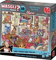 Jumbo puzzel 1000 stukjes) – wasgij retro mystery 10 – de voorjaars-schoonmaak!  - afbeelding 2
