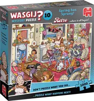 Jumbo puzzel 1000st – wasgij retro mystery 10 – de voorjaars-schoonmaak!  - afbeelding 1