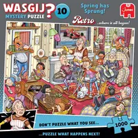Jumbo puzzel 1000st – wasgij retro mystery 10 – de voorjaars-schoonmaak!  - afbeelding 3