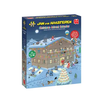 Jumbo puzzel jan van haasteren adventskalender 2025 24x54st - afbeelding 1