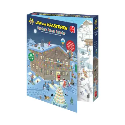 Jumbo puzzel jan van haasteren adventskalender 2025 24x54st - afbeelding 2