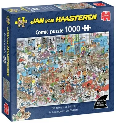 Jumbo puzzel jan van haasteren de bakkerij 1000st