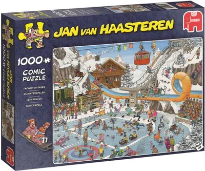 Jumbo puzzel jan van haasteren de winterspelen 1000st