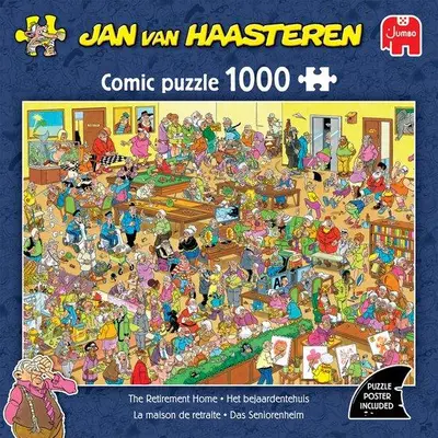 Jumbo puzzel jan van haasteren het bejaardentehuis 1000st