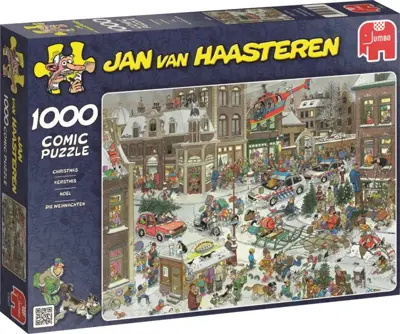 Jumbo puzzel jan van haasteren kerstmis 1000st