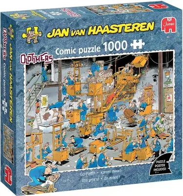 Jumbo puzzel jan van haasteren oldtimers karren maar! 1000st