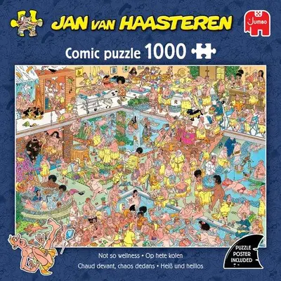 Jumbo puzzel jan van haasteren op hete kolen 1000st