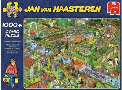 Jumbo puzzel jan van haasteren puzzel de volkstuintjes 1000st