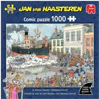 Jumbo puzzel jan van haasteren sinterklaas intocht 1000st - afbeelding 1