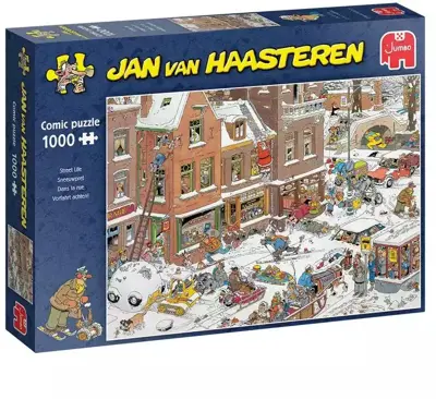 Jumbo puzzel jan van haasteren sneeuwpret 1000st