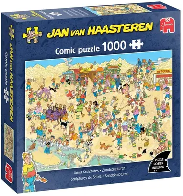 Jumbo puzzel jan van haasteren zandsculpturen 1000st