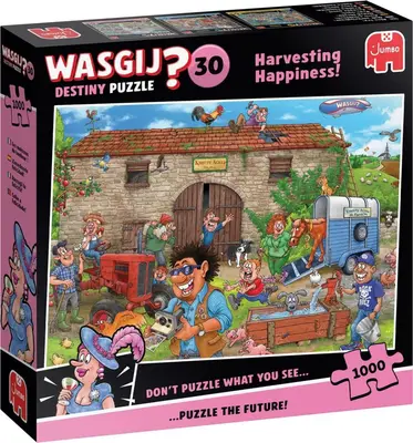Jumbo puzzel wasgij 30 harvesting happiness! 1000st