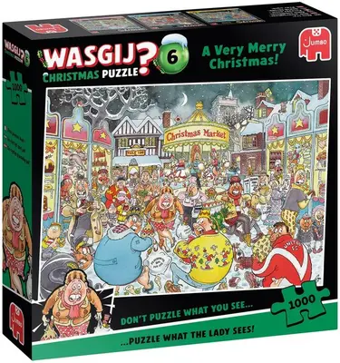 Jumbo puzzel wasgij a very merry christmas 1000st