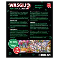 Jumbo puzzel wasgij adventskalender reindeer rumpus! 24x54st - afbeelding 4