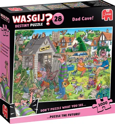 Jumbo puzzel wasgij destiny 28 dad cave 1000st
