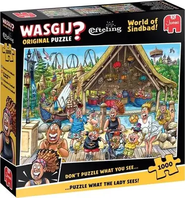 Jumbo puzzel wasgij original efteling de wereld van sindbad! 1000st