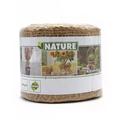 Juteband naturel 10cml25m - afbeelding 12