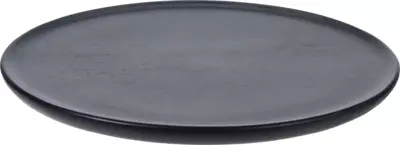 Kaarsenplateau mangohout rond 1,5x28cm zwart - afbeelding 2