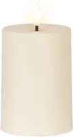 Kaemingk solar kaars plastic crème  Ø7 x 10 cm warm wit - afbeelding 2