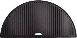 Kamado Joe half moon reversible griddle - Big Joe gietijzeren grillplaat - afbeelding 1