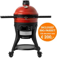 Kamado joe ® -konnected joe keramische barbecue + actiepakket t.w.v. €200 kopen?