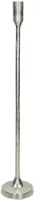 Kandelaar aluminium zilver 11x60 cm kopen?