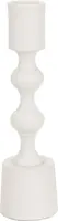 Kandelaar metaal rond 4.5x15.5cm wit kopen?