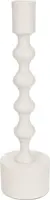 Kandelaar metaal rond 6.5x23.5cm wit kopen?