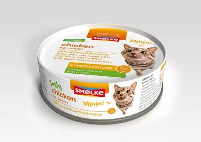Kat vers gestoomd kip 70g