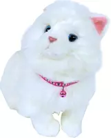 Kattenhalsband nylon visgraat, roze - afbeelding 2