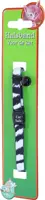 Kattenhalsband nylon, zebra print.
 kopen?