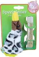 Kattenspeelgoed op kaart pluche eend met catnip vulbaar, 15 cm. 
 kopen?
