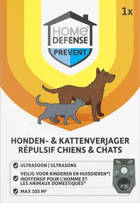 KB Kattenverjager en Hondenverjager Ultrasoon 105m² - afbeelding 4