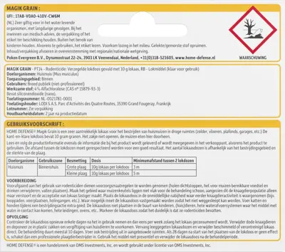 KB Muizen Lokdoos Granen 'Magik Grain' 1 stuk - afbeelding 6