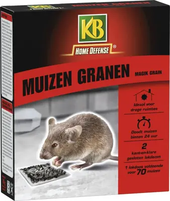 KB Muizen Lokdoos Granen 'Magik Grain' 2 stuks - afbeelding 2